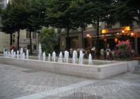 Фонтаны на площади Сорбонны
